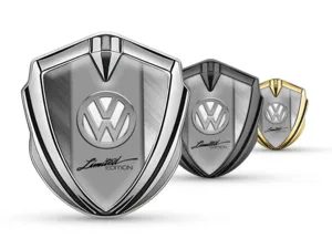 VW Badge Self Adhesive Racing Look High-Quality
